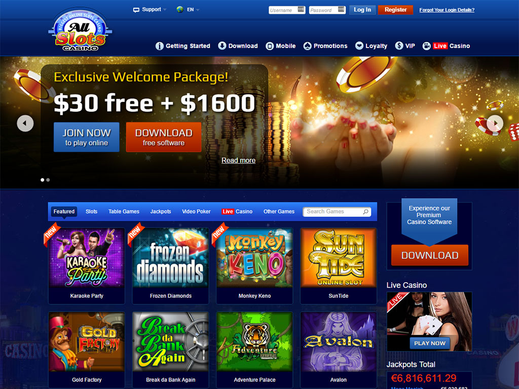 allslots casino promotion