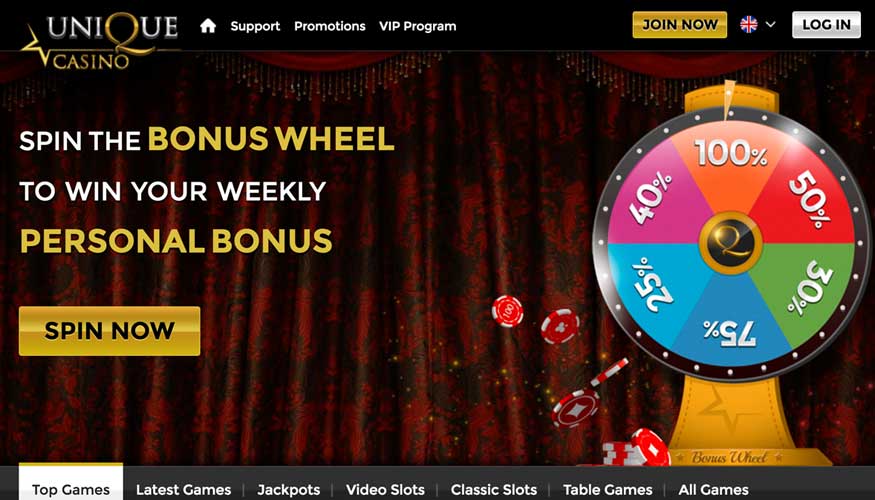 unique casino promotion